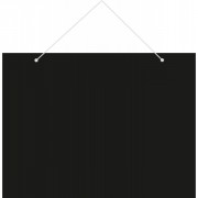 Tableau ardoise noir - Dim 20x15 cm