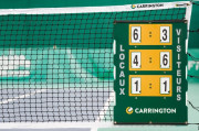 Tableau de score tennis - 60x46 ou 82x58 cm - Affichage recto et verso