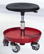 Tabouret d'atelier à roulettes