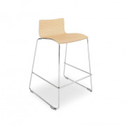 Tabouret de bar dandy pied luge
