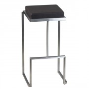 Tabouret de bar design en inox brossé