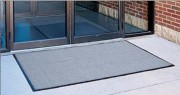 Tapis d'entrée extérieur bouclé polyester