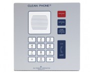  Téléphone pour salles blanches VoIP IP65 Encastrable