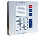 Téléphone pour salles blanches VoIP IP65 Murale