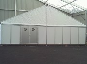 Tente aluminium avec bardage