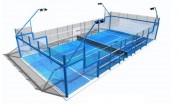 Construction terrain de padel tennis FIP