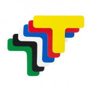 Marquage au sol en forme de T - 200x150 mm