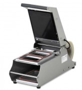 Thermoscelleuse de barquette avec film