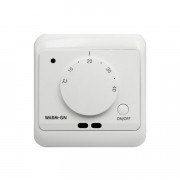Thermostat analogique blanc 