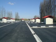 Toilette et douche extérieure