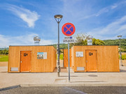 Toilette sèche publique - L 5 x l 4 x H 2.5 m