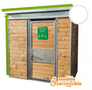 Toilettes sèches publiques pmr - 1.7 x 2.5 m