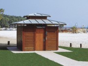 Toilettes exterieur Personnalisés architecturales