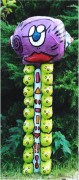 Totem artistique urbain