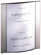 Totem mural pour signaletique