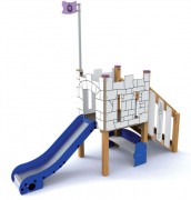 Tour avec toboggan Pesués