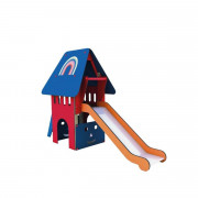 Tourelle avec toboggan