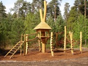 Tourelle cabane pour enfant