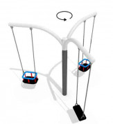 Tourniquet 3 sièges enfant