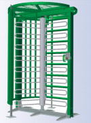 Tourniquet de sécurité pour entrée -  Largeur de passage : 735 mm - Hauteur de passage : 2030 mm