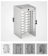 Tourniquet de sécurité grande hauteur pour 2 roues - Passage l 900 mm