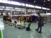 Tracteur pousseur autonome sur batterie