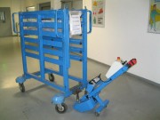 Tracteur pousseur chariot