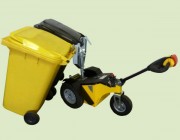 Tracteur pousseur électrique de poubelles ot600