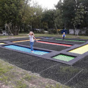 Trampolines pour aires de jeux