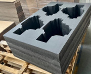 Mousse de calage sur mesure en polyéthylène réticulé - Épaisseur de 10 à 100 mm - Dimensions plaque 2000x1000 mm