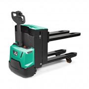 Transpalette électrique accompagnant avec levée complémentaire - Charge de 2000 kg - Batterie lithium - Hauteur de levage 220 mm