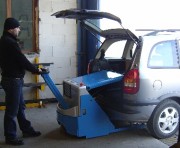 Transpalette gerbeur électrique - Charge 750 kg - Hauteur de levage 1m