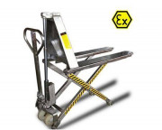 Transpalette haute levée Atex Ex 2GD - Charge 1000 kg - Levée 800 mm