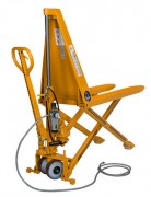 Transpalette manuel et pneumatique 1000 kg - Levée 800 mm