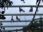 Travaux d'accès difficile sur corde