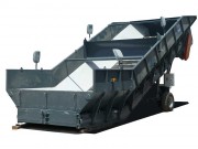 Trémie acier à fond mouvant