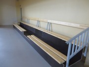 Tribunes mobiles 2 rangs