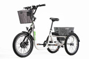 Tricycle compact PMR / Personnes agées - Autonomie 50 km - Vitesse 25 km/h