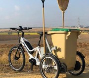 Triporteur entretien voirie - Vitesse : 25 km/h