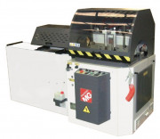 Tronçonneuse avec avance automatique et coupes d'angles