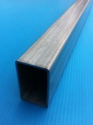 Tube rectangle en acier galvanisé