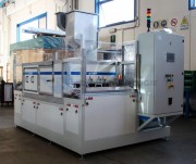 Tunnel de lavage à jets orientés haute pression