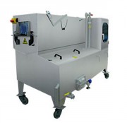 Tunnel de lavage boites