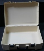 Valisette plastique ivoire