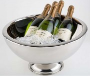 Vasque en inox double paroi 44 cm