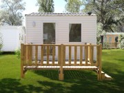 Vente de terrasse en bois pour mobil home