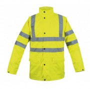 Veste de signalisation rétroréfléchissante imperméable