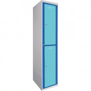 Casier vestiaire visitable 2 portes