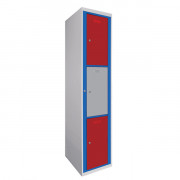 Casier vestiaire visitable 3 portes