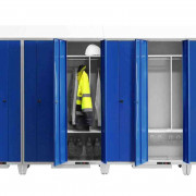 Vestiaire chauffant norme CRAMIF - 500 W - 1 à 12 cases 